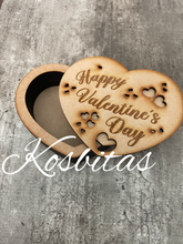 Cargar imagen en el visor de la galería, Chocolatera corazón Happy Valentines Day
