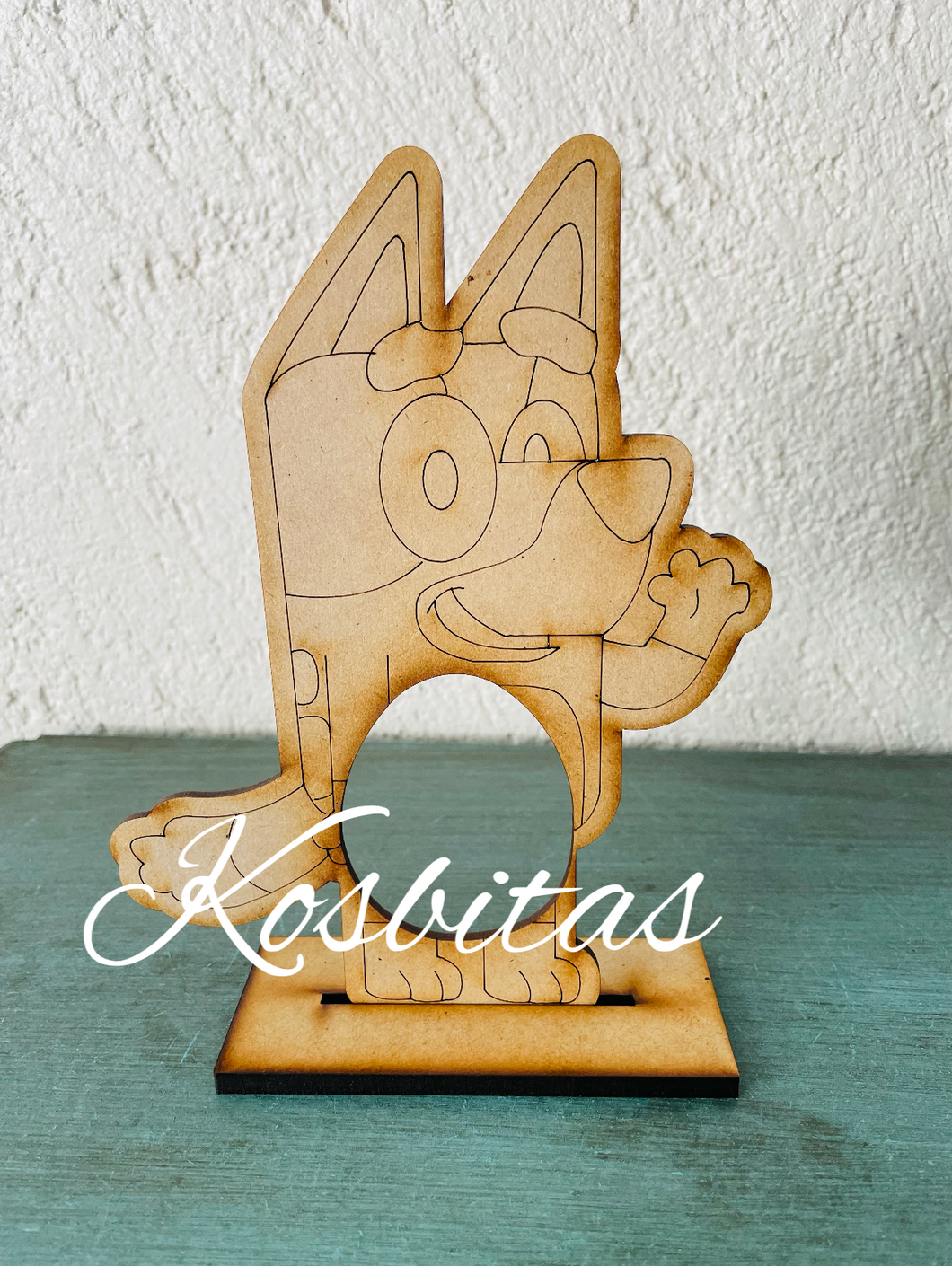 Porta huevito Bluey