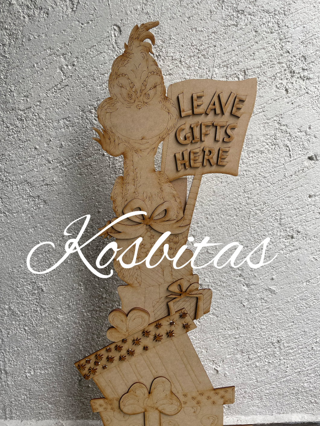 Estaca regalos grinch