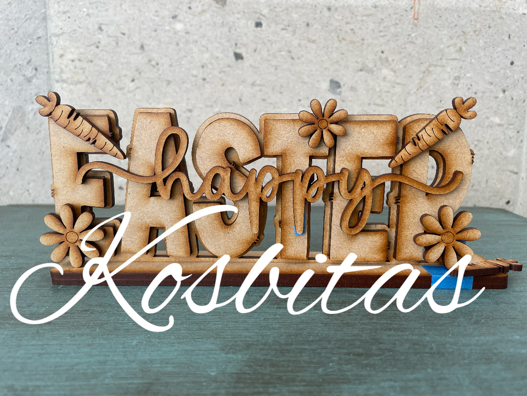 Happy Easter con base