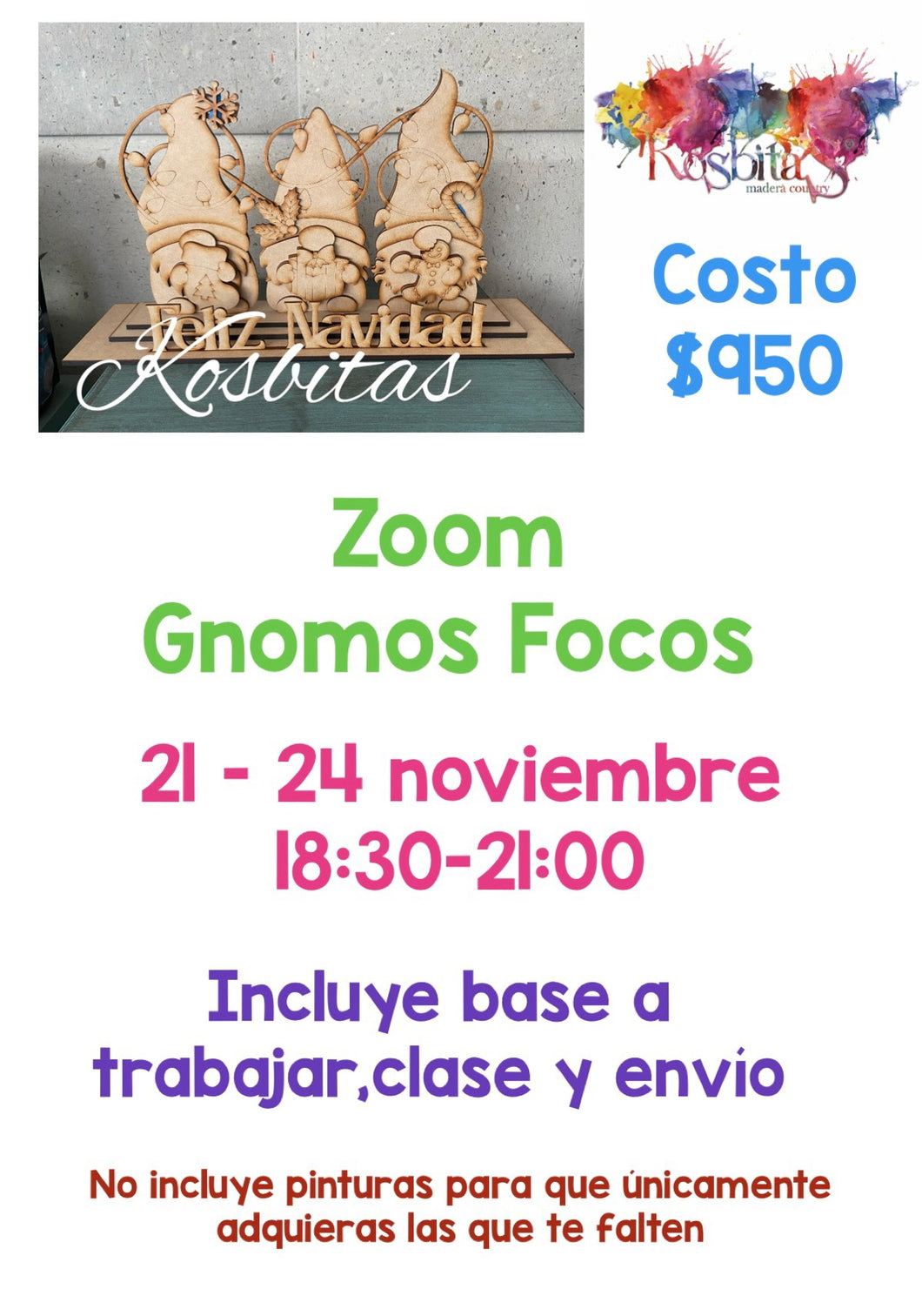 Zoom gnomos focos