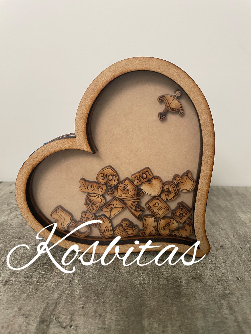 Shacker corazon accesorios