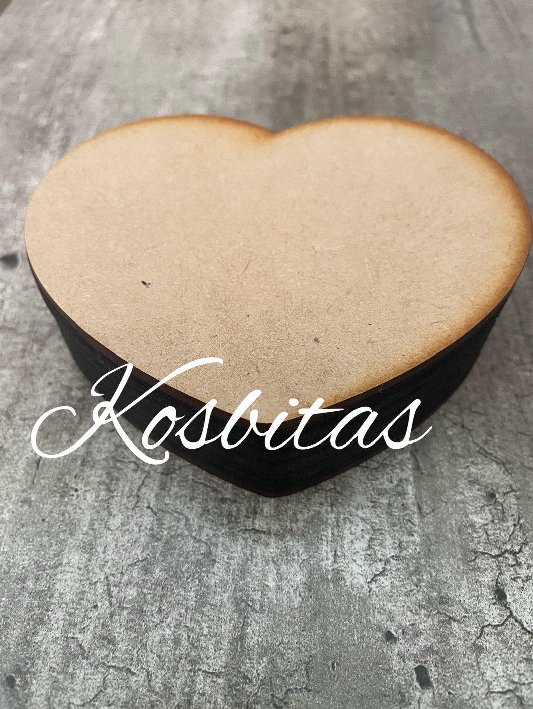 Chocolatera corazón liso