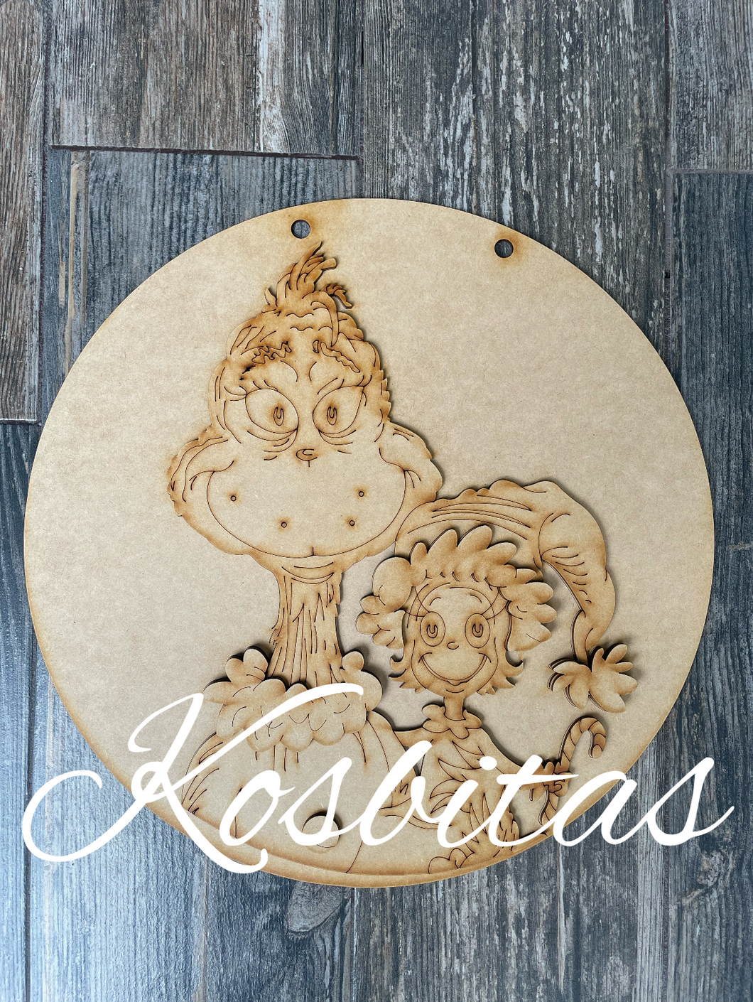 Colgante grinch vintage