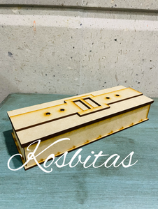 Caja larga santa