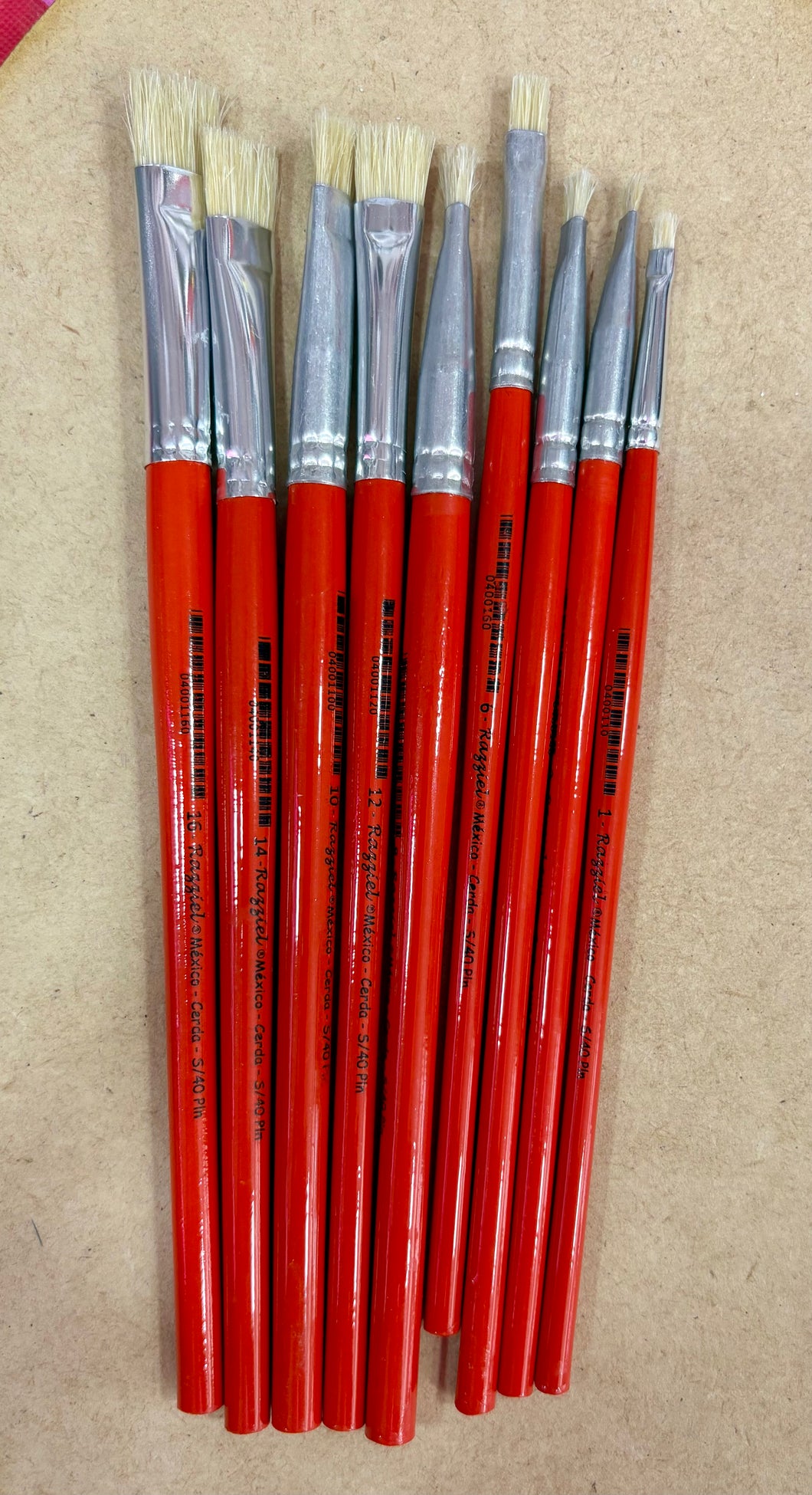 Kit plano serie S40 11pinceles