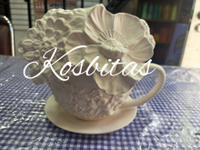 Cargar imagen en el visor de la galería, Taza flores
