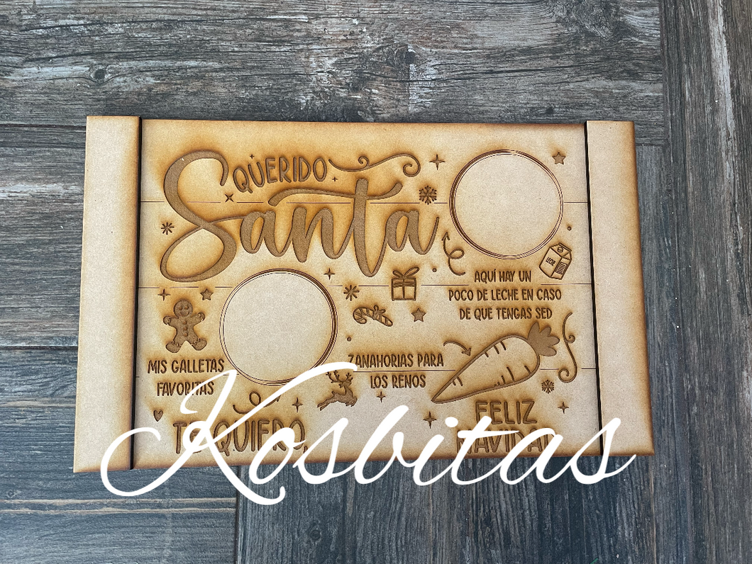 Charola Santa español