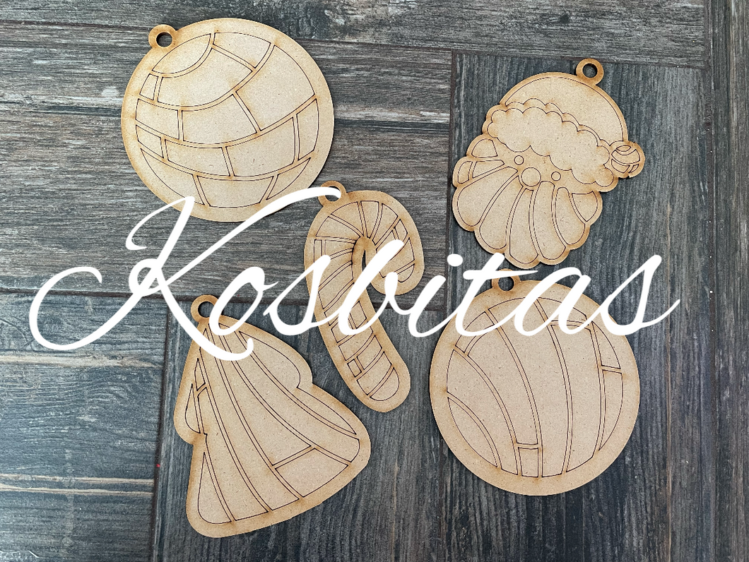 Esferas navidad tipo concha