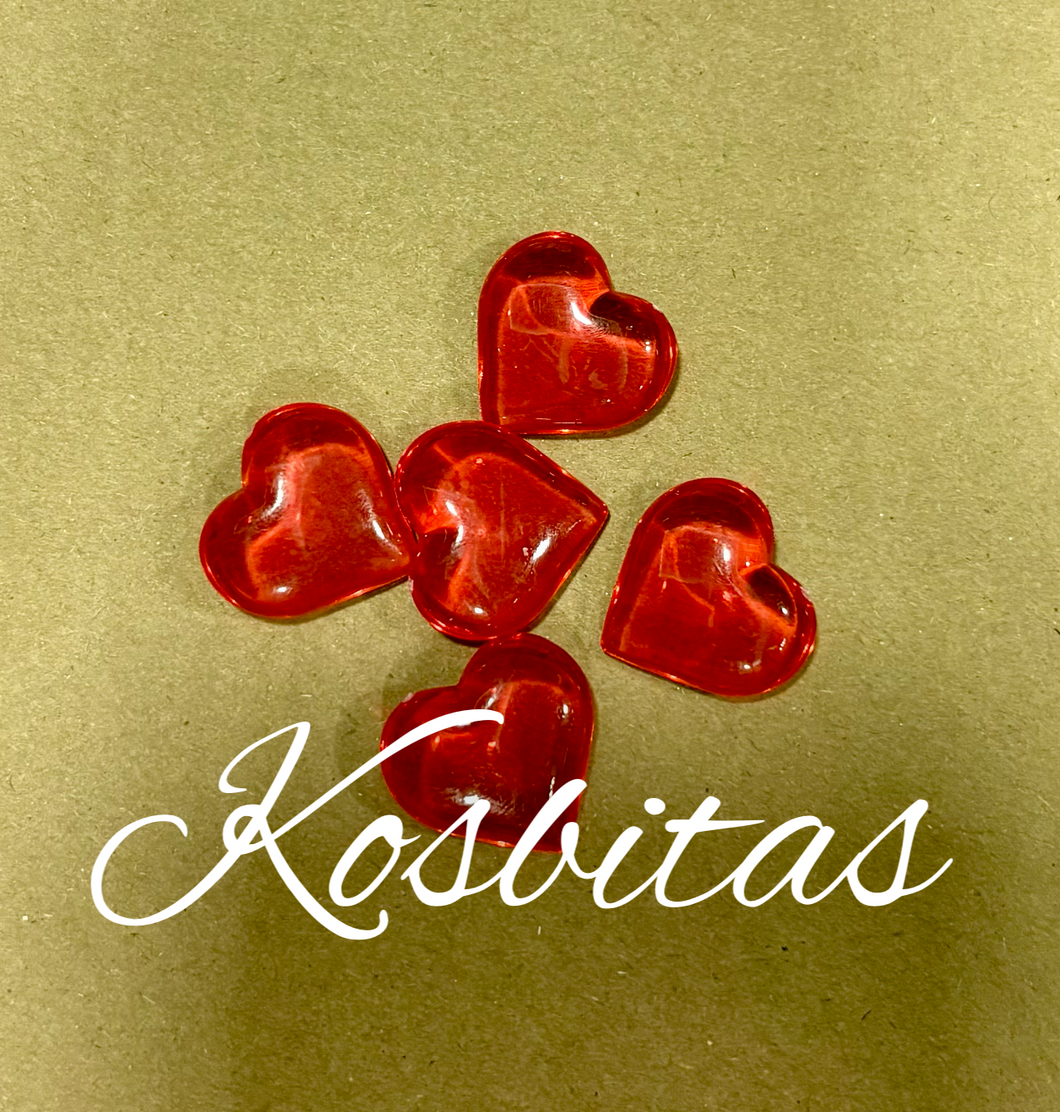 Corazones transparentes