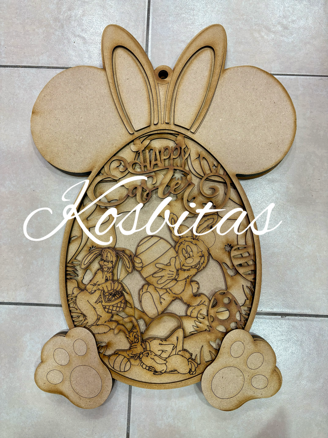 Corona multicapa pascua Disney