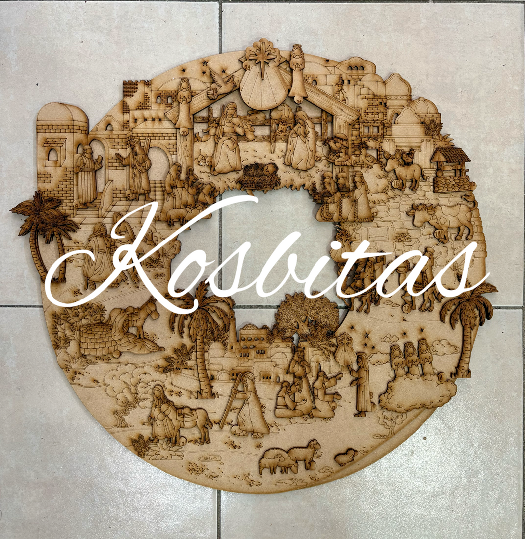 Calendario de adviento nacimiento