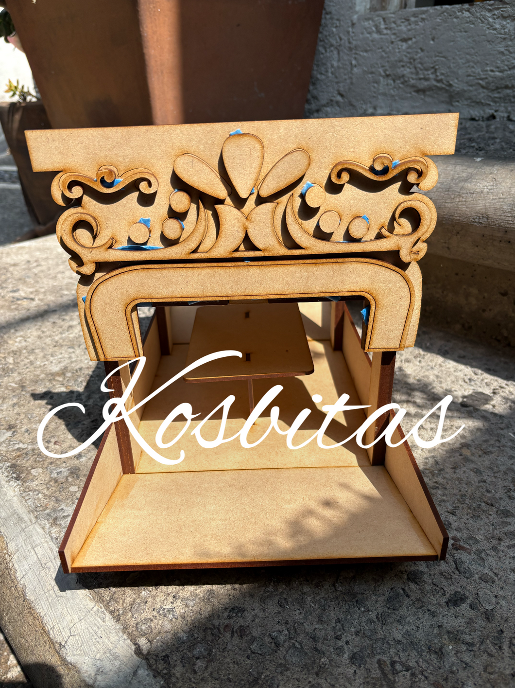 Base trajinera para altar