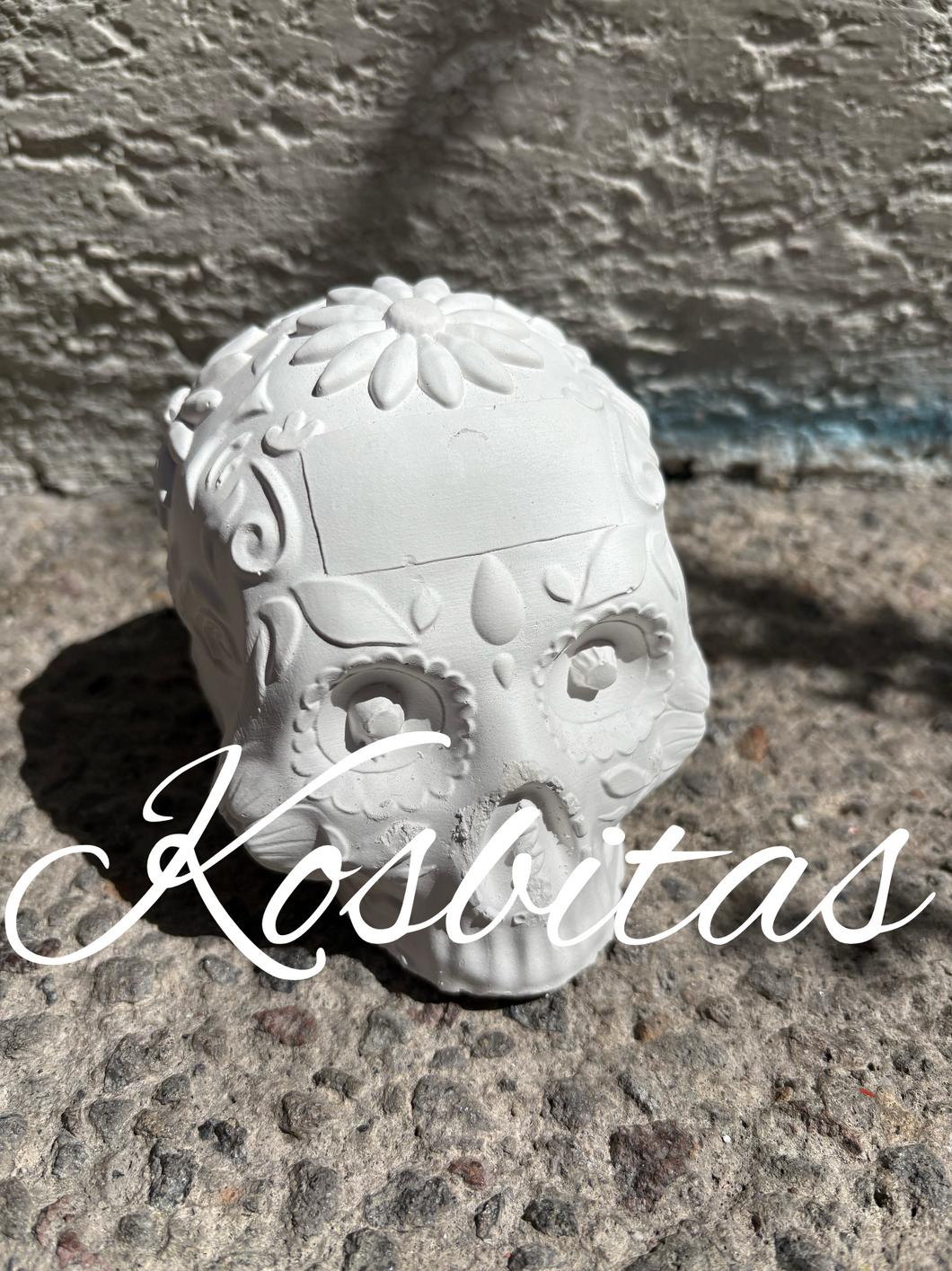 Calavera azúcar Flores