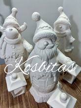 Cargar imagen en el visor de la galería, Kit santa reno y nieve madera

