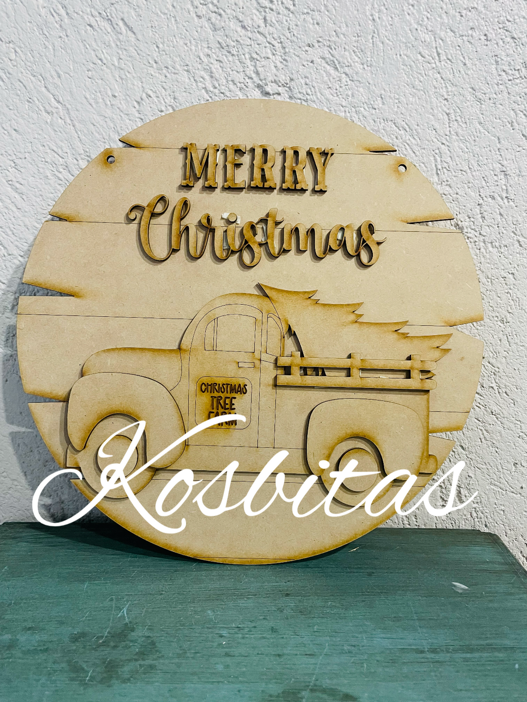 Colgante camioneta pino