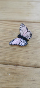 Mariposa grande rosa