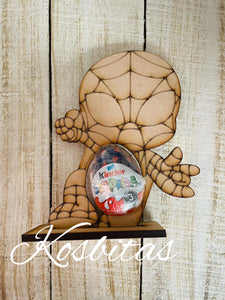 Spiderman porta huevito con base