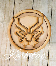 Cargar imagen en el visor de la galería, Caja redonda pantera negra
