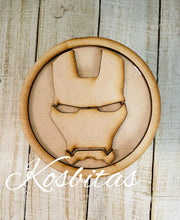 Cargar imagen en el visor de la galería, Caja redonda iron man
