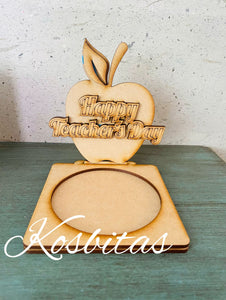 Porta tazas happy teachers day