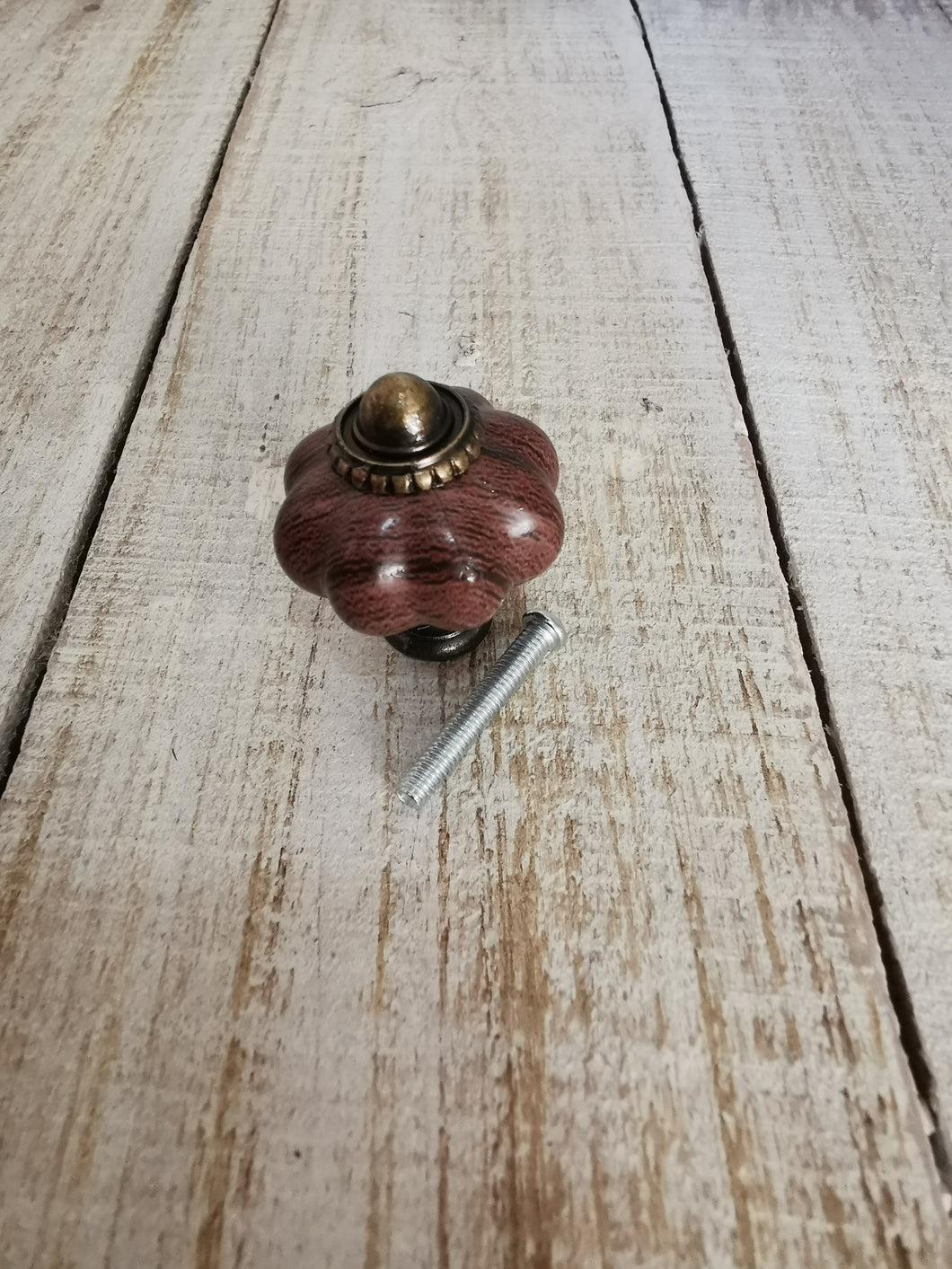 Chupon aladdin color madera 3.6x3cm