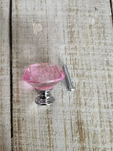 chupon diamante rosa 3cm