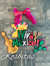 Cargar imagen en el visor de la galería, Letrero Viva Mexico
