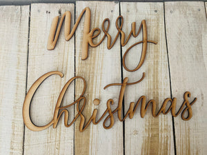 Merry Christmas 30cm