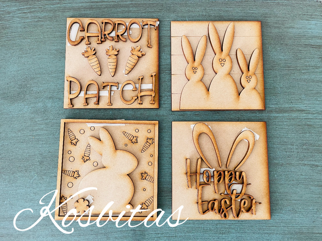 Kit 2 Cuadros Pascua