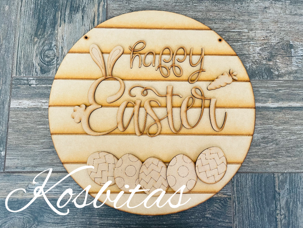 Ranurado Happy Easter