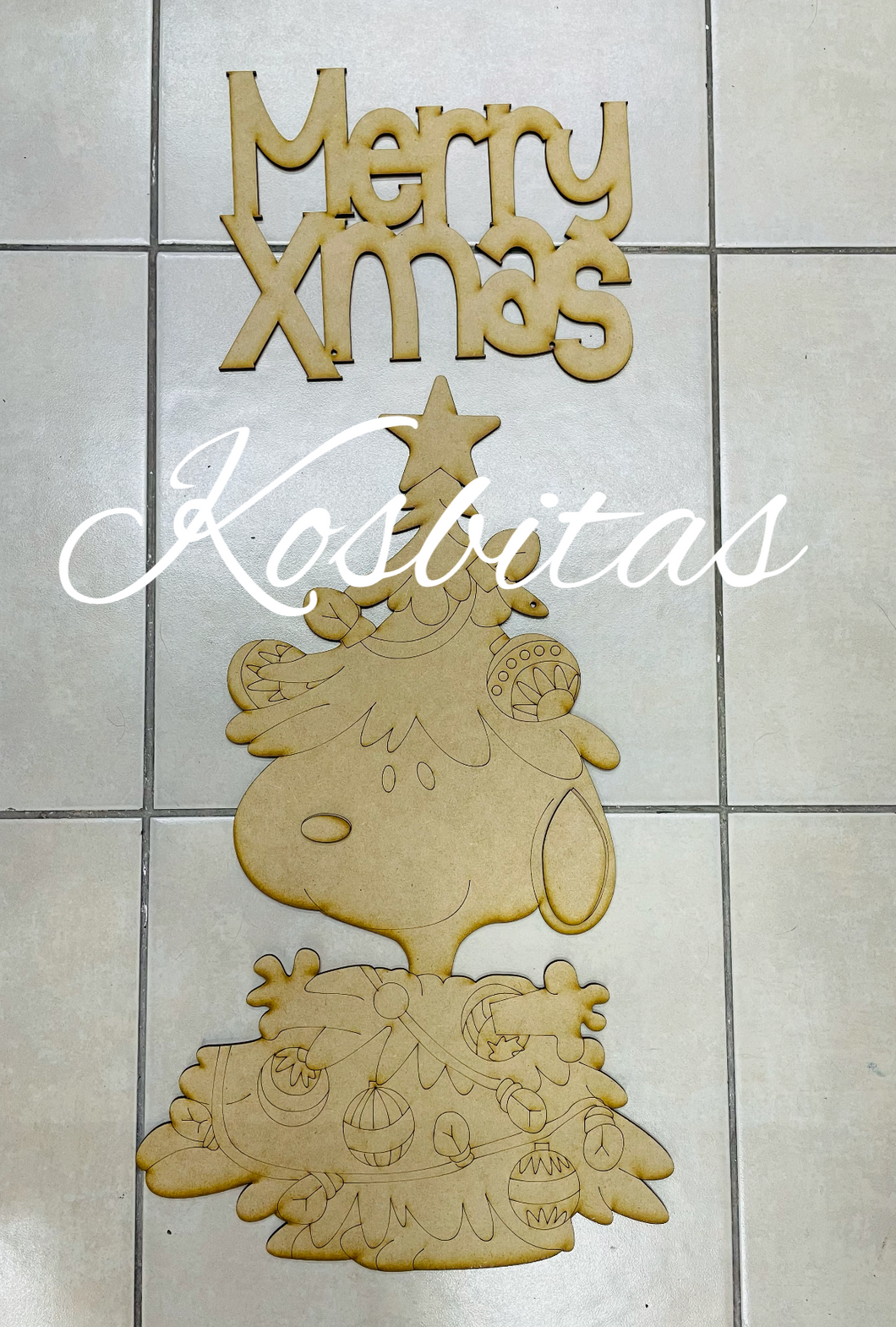 Colgante Snoopy árbol navidad