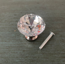 Cargar imagen en el visor de la galería, Chupon diamante plata 3cm
