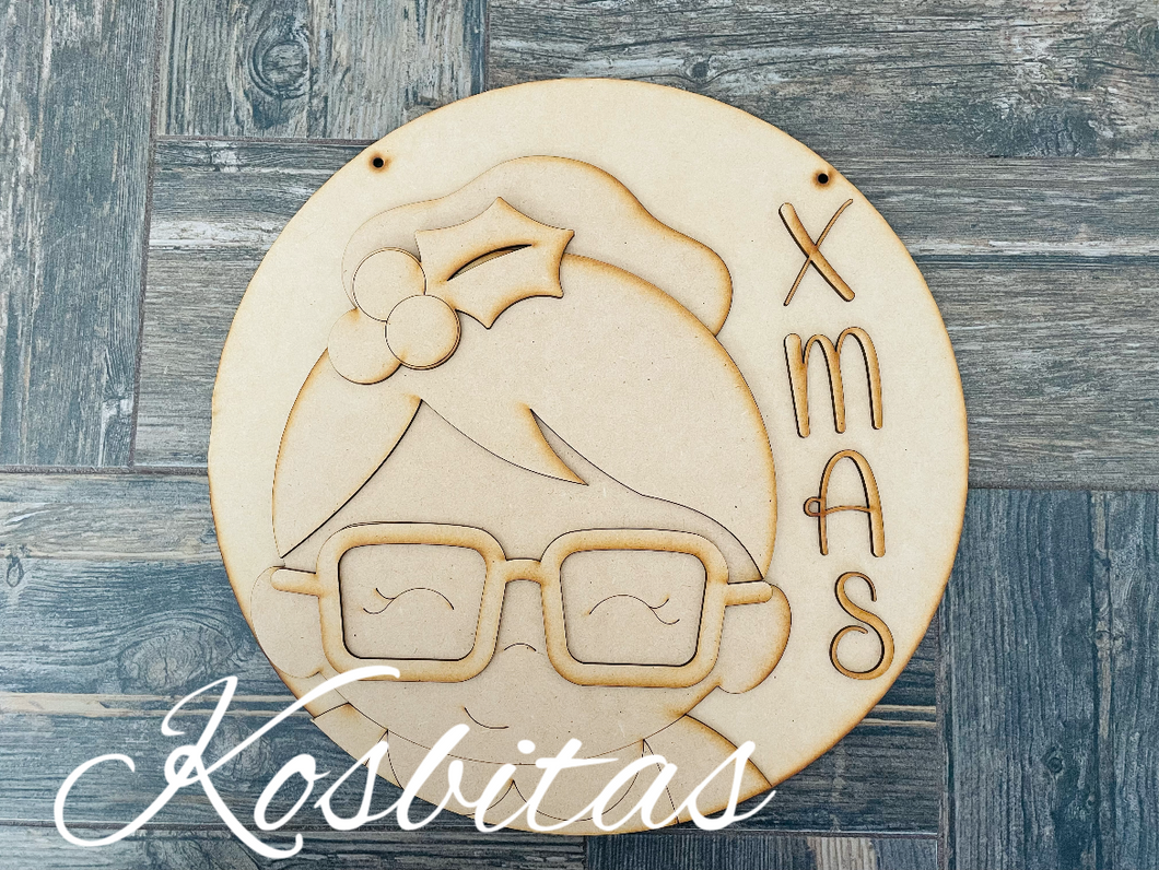 Colgante Mamá Claus