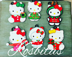 Kit kitty navidad 6 piezas