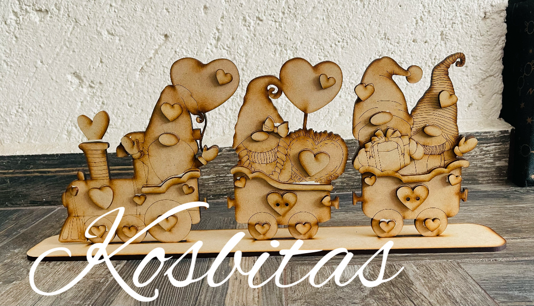 Tren gnomos San Valentín