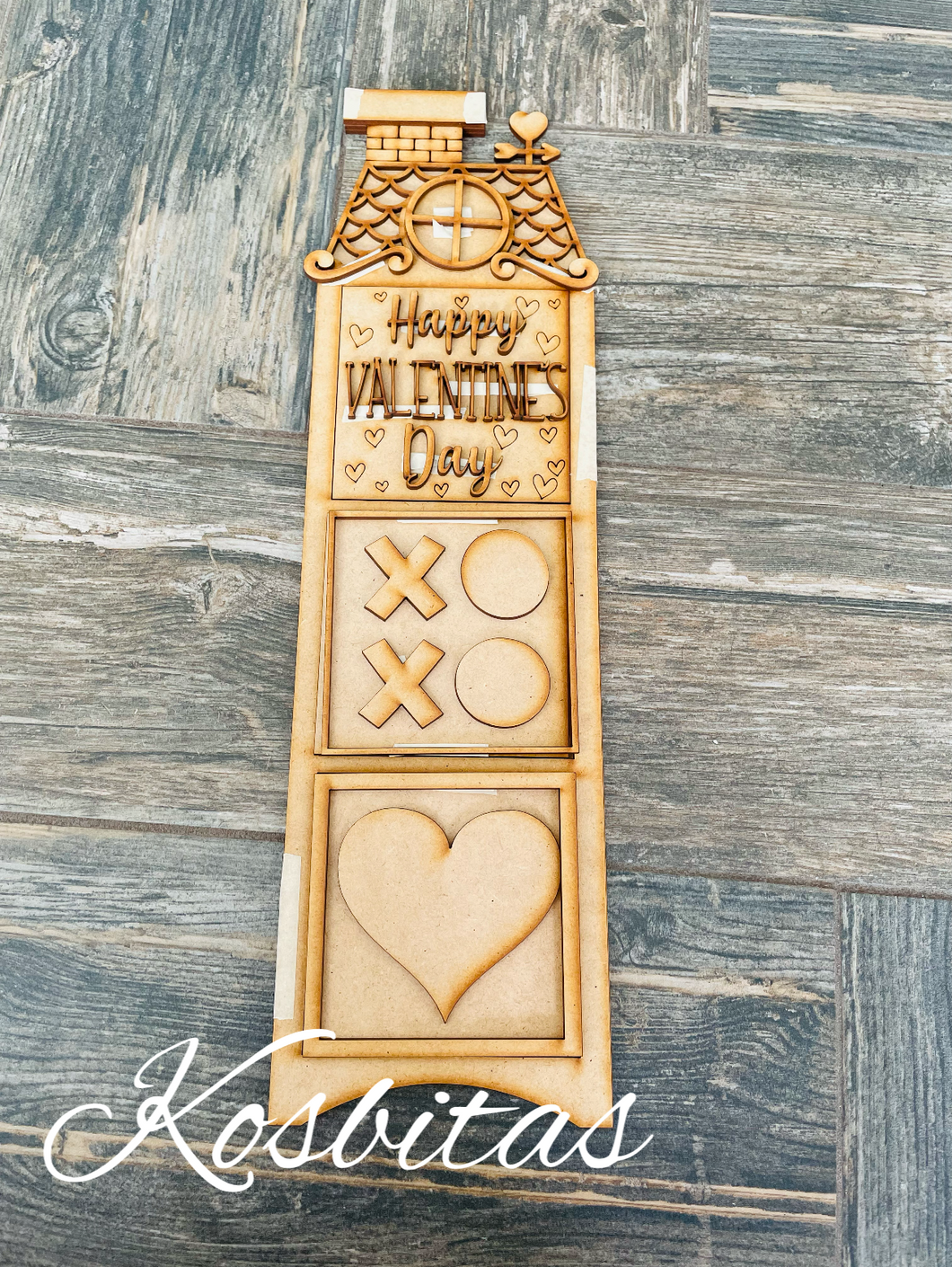 Casa 3 cuadros con aplicaciones no.3