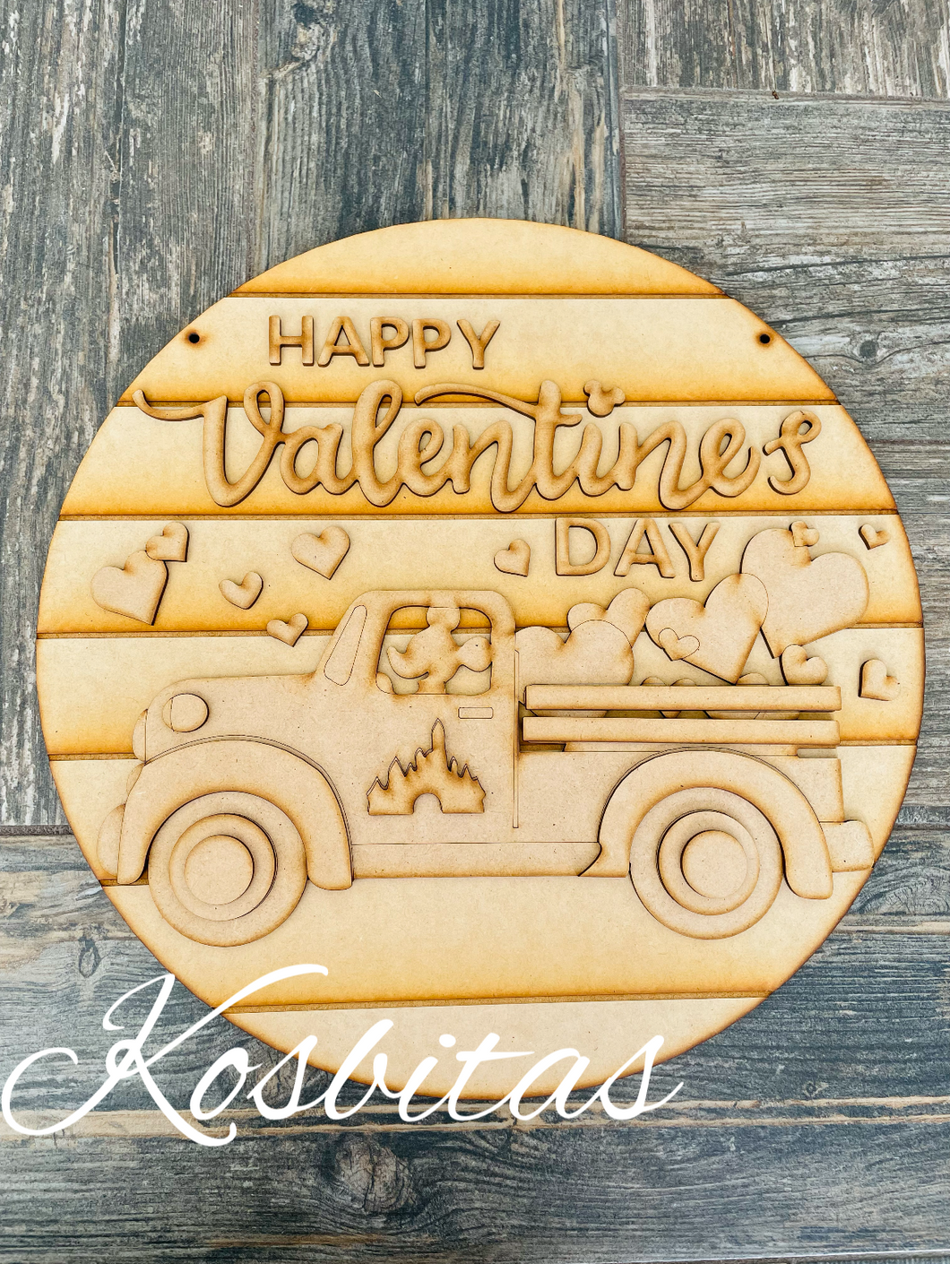 Ranurado camioneta mickey love