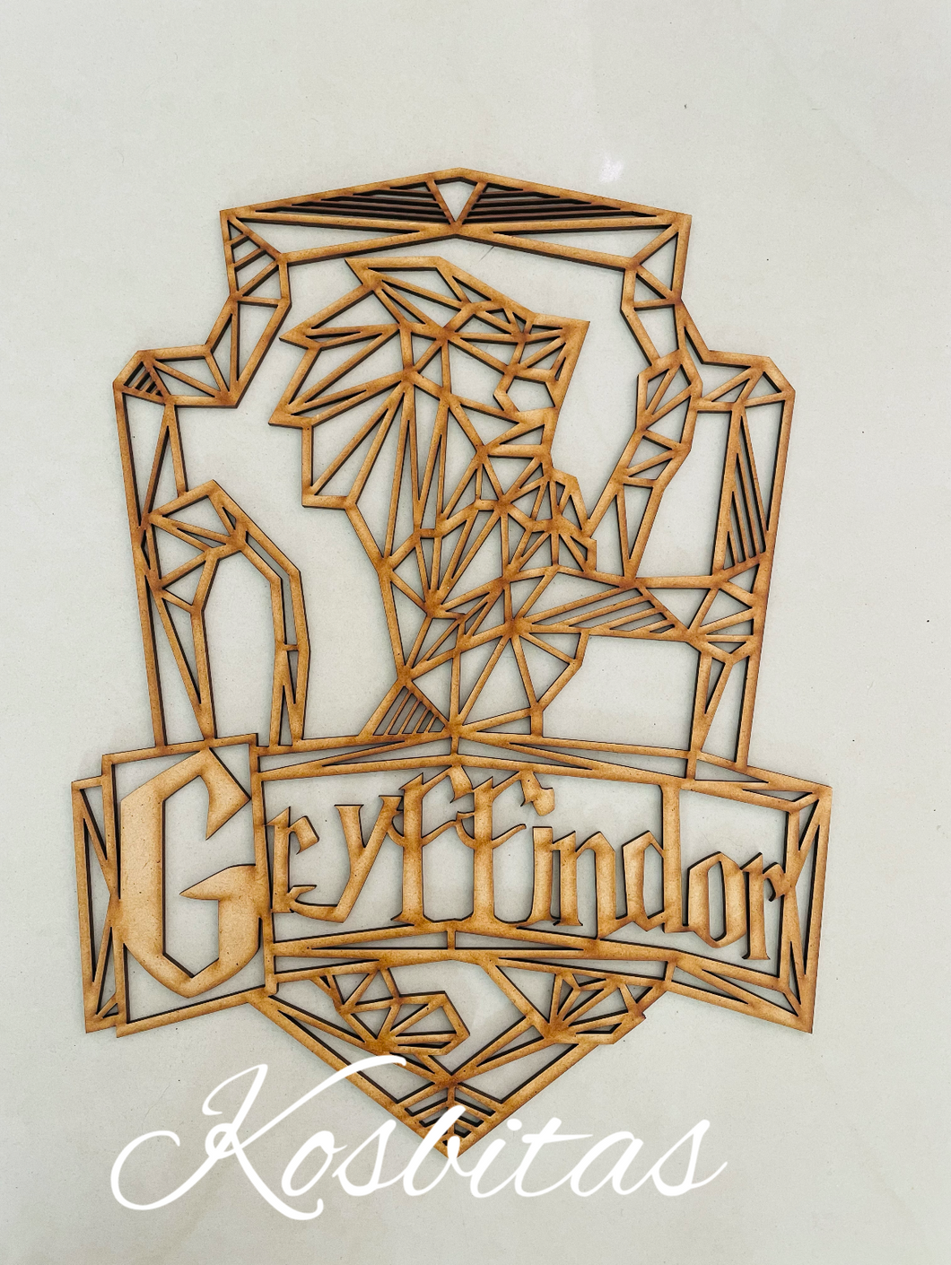 Escudo geométrico Gryffindor