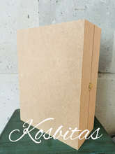 Cargar imagen en el visor de la galería, Caja calendario de adviento villa navideña
