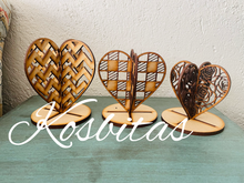 Cargar imagen en el visor de la galería, Corazones 3D
