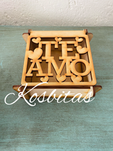 Cargar imagen en el visor de la galería, Caja Te amo
