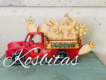 Cargar imagen en el visor de la galería, Aplicaciones camioneta gnomos pascua
