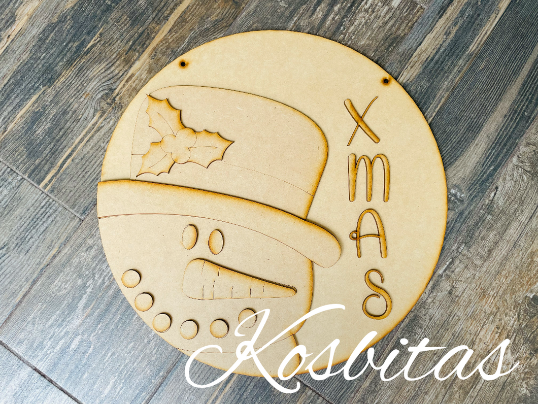 Colgante Muñeco de Nieve