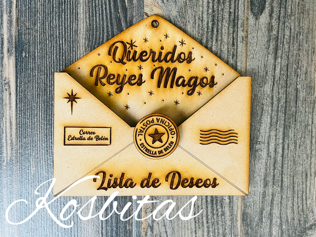 Sobre Carta Reyes Magos