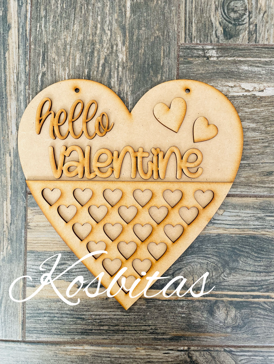 Corazón hello Valentine