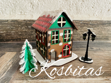 Cargar imagen en el visor de la galería, Casa sencilla para villa navideña
