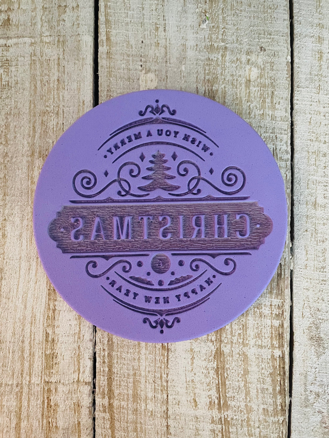 Sello Christmas árbol 11cm