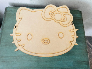 Caja kitty. 24x22x9cm