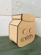 Cargar imagen en el visor de la galería, Caja Nutella 18x20x10cm
